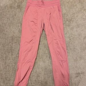 Lululemon Dance Studio Mid Rise Jogger Pink Size 6